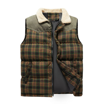Hendrix | Plaid Quilted Vest
