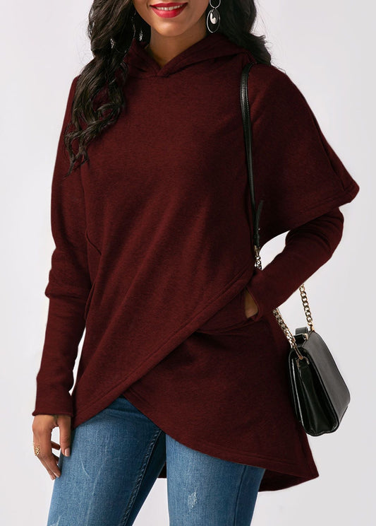 Marceline | Stylish Asymmetric Hoodie - Motheero