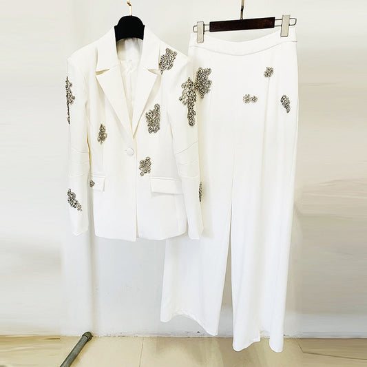 Menzaro | Elegant Two-Piece Set Suit and Trousers