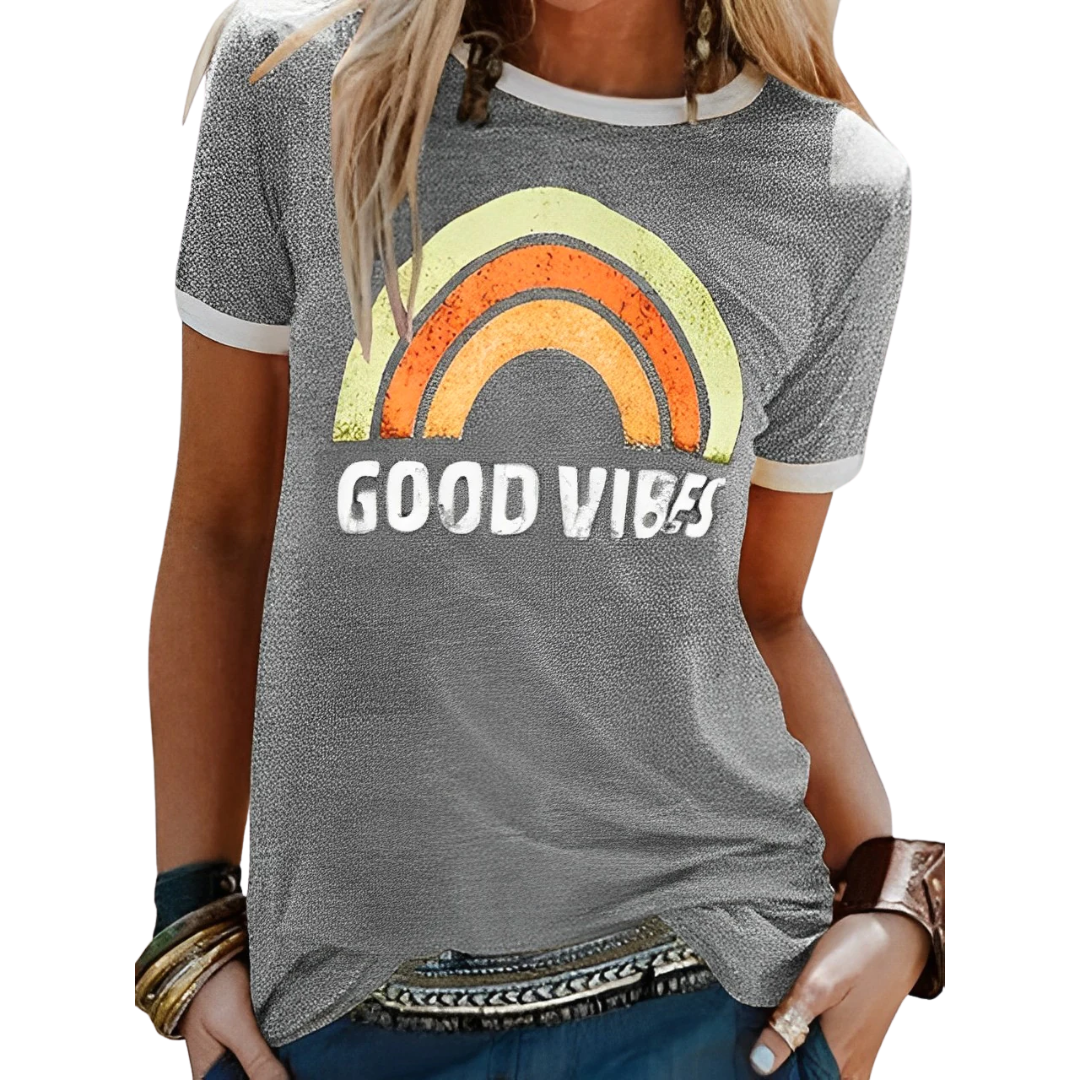 Nina | Good Vibes T-Shirt - Motheero