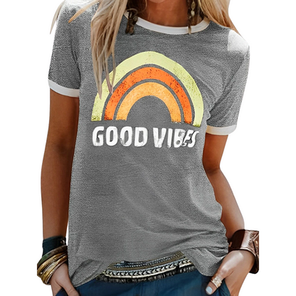 Nina | Good Vibes T-Shirt - Motheero