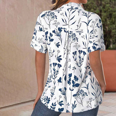 Lara | Casual Floral Blouse - Motheero