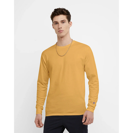 Elias | Men Yellow Long-Sleeve T-Shirt