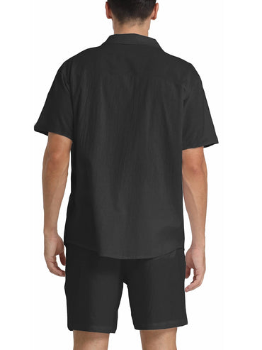 Brennan | Lightweight Shirt and Shorts Outfit Set