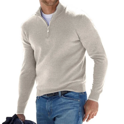 Maximus | Casual Quarter-Zip Sweater