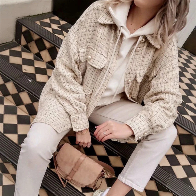 Carmilla | Oversized Plaid Shirt - Motheero