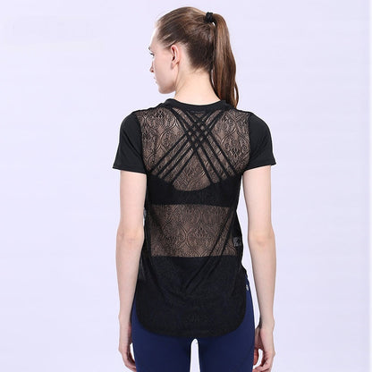 Clara | Lightweight Short‑Sleeve Active Tee - Motheero