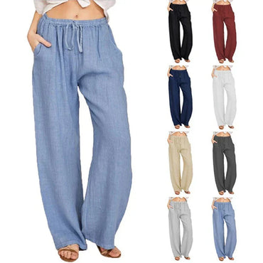 Celeste | Loose Drawstring Waist Pants