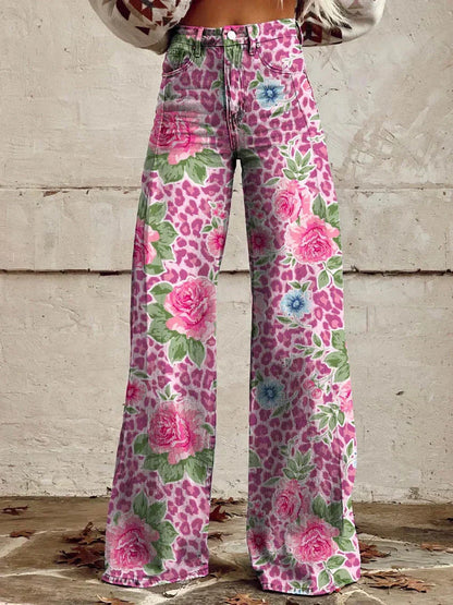 Isidora | Relaxed Printed Long Pants