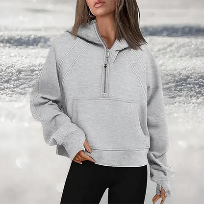Mila | Women Lightweight Half‑Zip Pullover