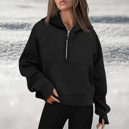 Mila | Women Lightweight Half‑Zip Pullover