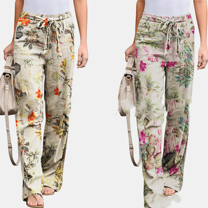 Isla | Floral Leisure Trousers