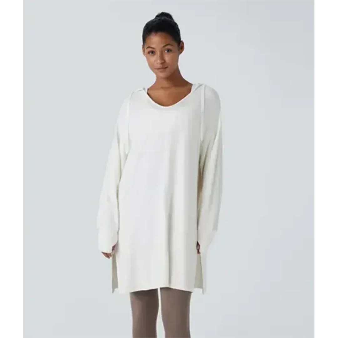 Nina | Women Oversized Sweater with Side Slits