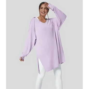 Nina | Women Oversized Sweater with Side Slits