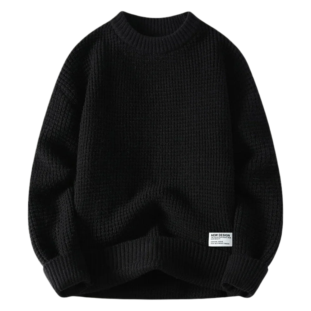 Brandon | Elegant Knitted Winter Sweater for Men A Timeless Cold Weather Essential