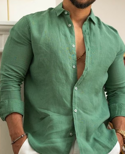 Dorian | Elegant Linen Shirt