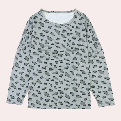 Nora | Women Patterned Pullover