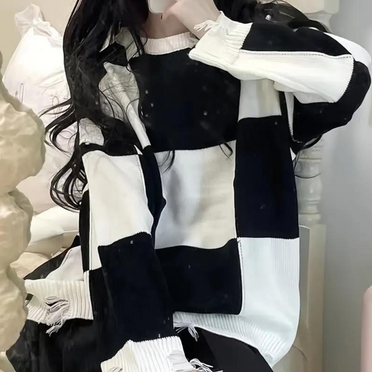 Stella | Women Fringed Knit Sweater