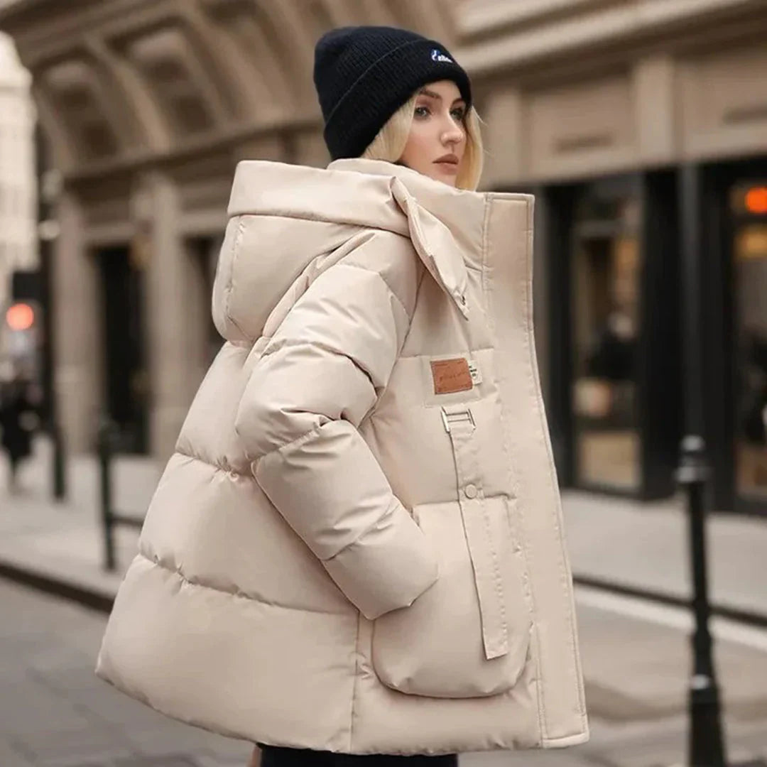 Mirtle | High Collar Padded Winter Jacket for Stylish Warmth