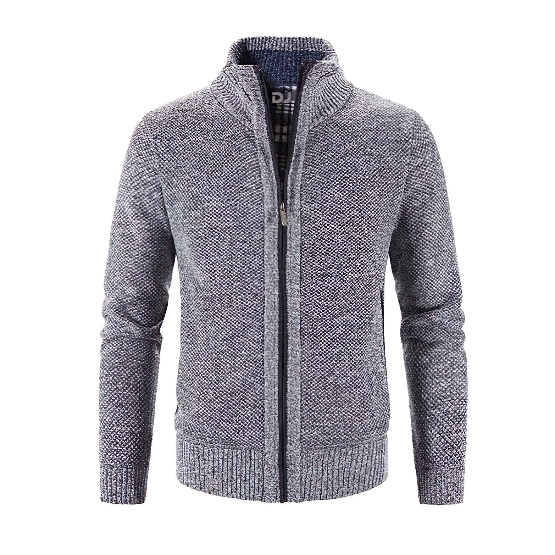 Harvey | Classic Zip-Up Knitted Cardigan for Men