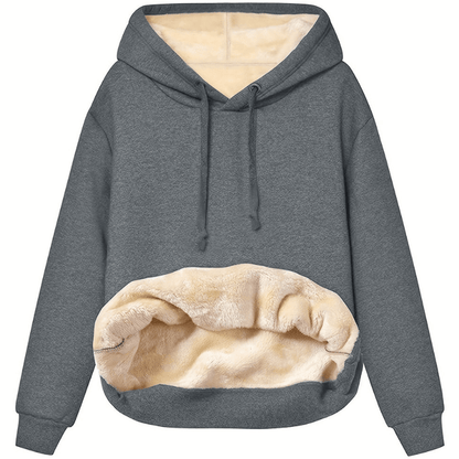 Amara | Cozy Reversible Knit Hoodie