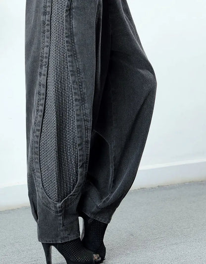 Amara | Loose Denim Baggy Pants