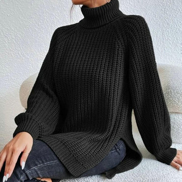 Seraphine | Elegant Cotton Turtleneck Sweater