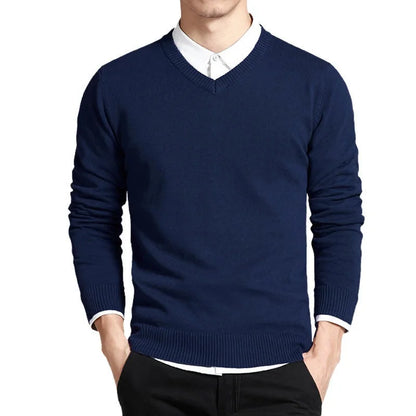 Lorenzo | Cotton V-Neck Sweater