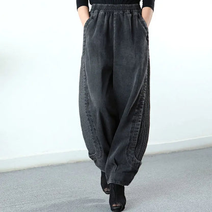 Amara | Loose Denim Baggy Pants