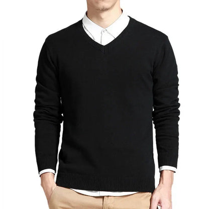 Lorenzo | Cotton V-Neck Sweater