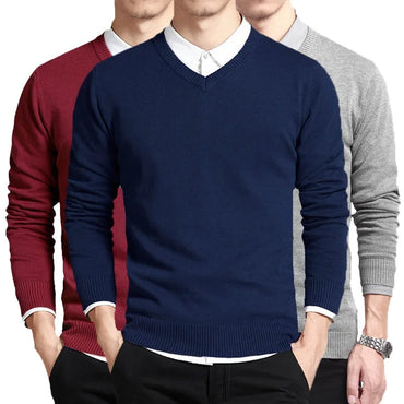 Lorenzo | Cotton V-Neck Sweater