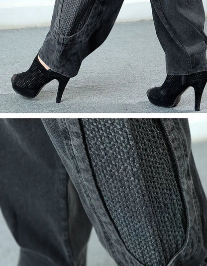 Amara | Loose Denim Baggy Pants