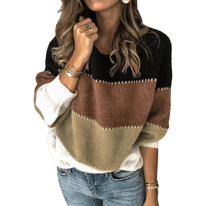 Meadow | Elegant Colorblock Sweater