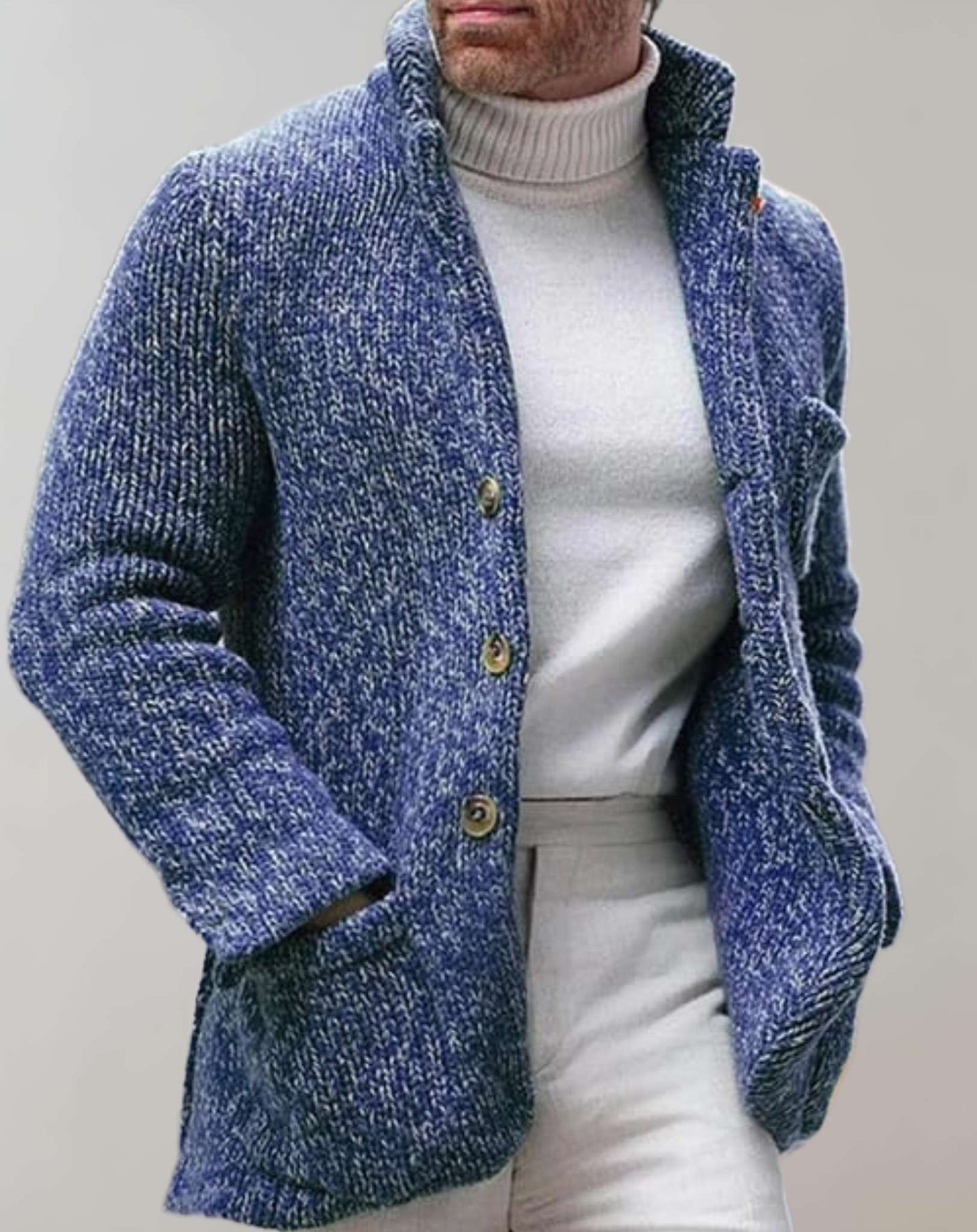 Maddox | Buttoned Knit Cardigan