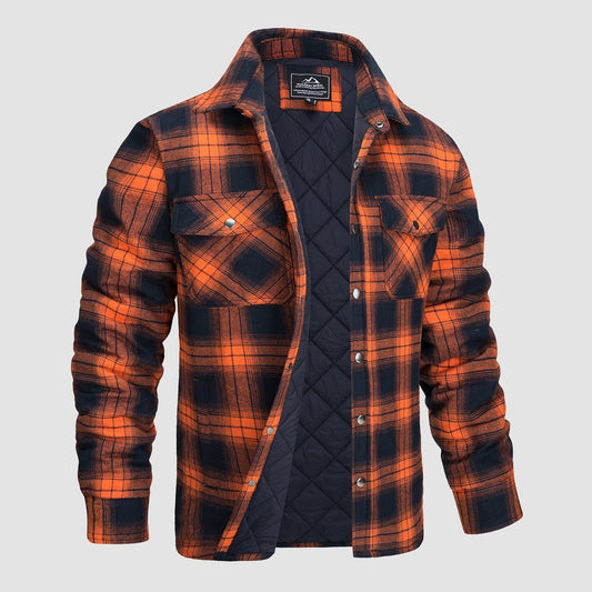 Wyatt | Plaid-Check Flannel Shirt
