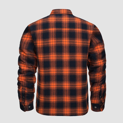 Wyatt | Plaid-Check Flannel Shirt