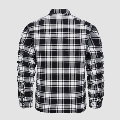Wyatt | Plaid-Check Flannel Shirt