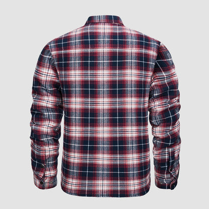 Wyatt | Plaid-Check Flannel Shirt
