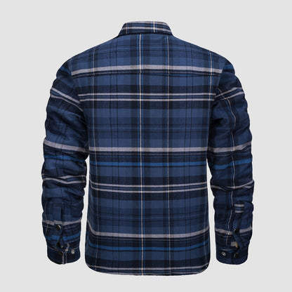 Wyatt | Plaid-Check Flannel Shirt
