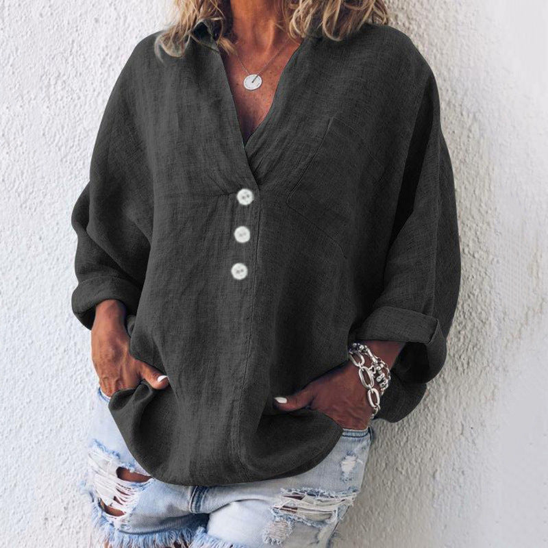 Mara | Casual Long Sleeve Shirt - Motheero