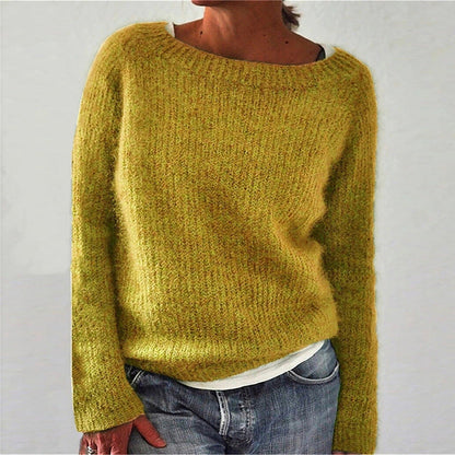 Klara | Casual Crew‑Neck Sweater
