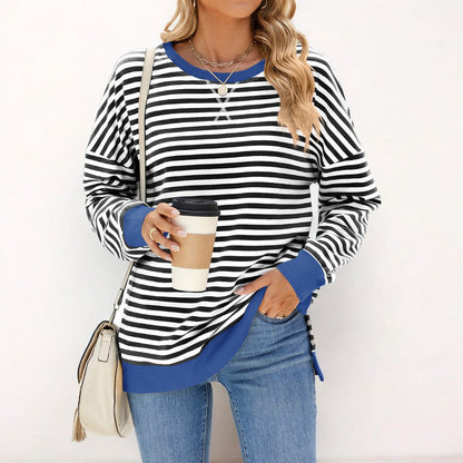 Lina | Women Casual Striped Sweatshirt