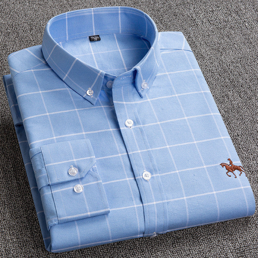 Rowan | Premium Cotton Long Sleeve Shirt
