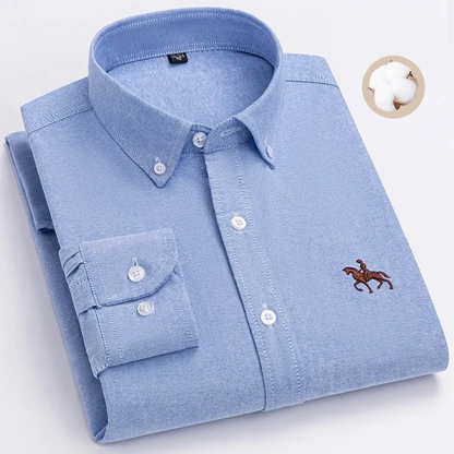 Rowan | Premium Cotton Long Sleeve Shirt