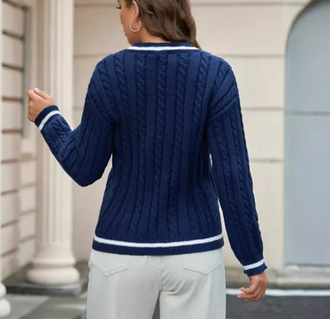 Marisol | Casual Cable Knit Sweater