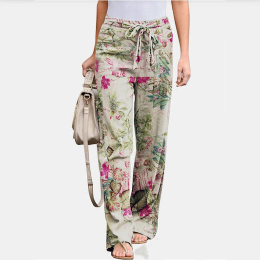 Isla | Floral Leisure Trousers
