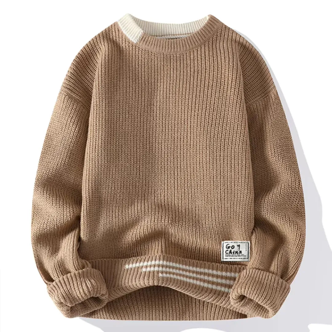 Raphaël | Vintage-Inspired Crewneck Sweater