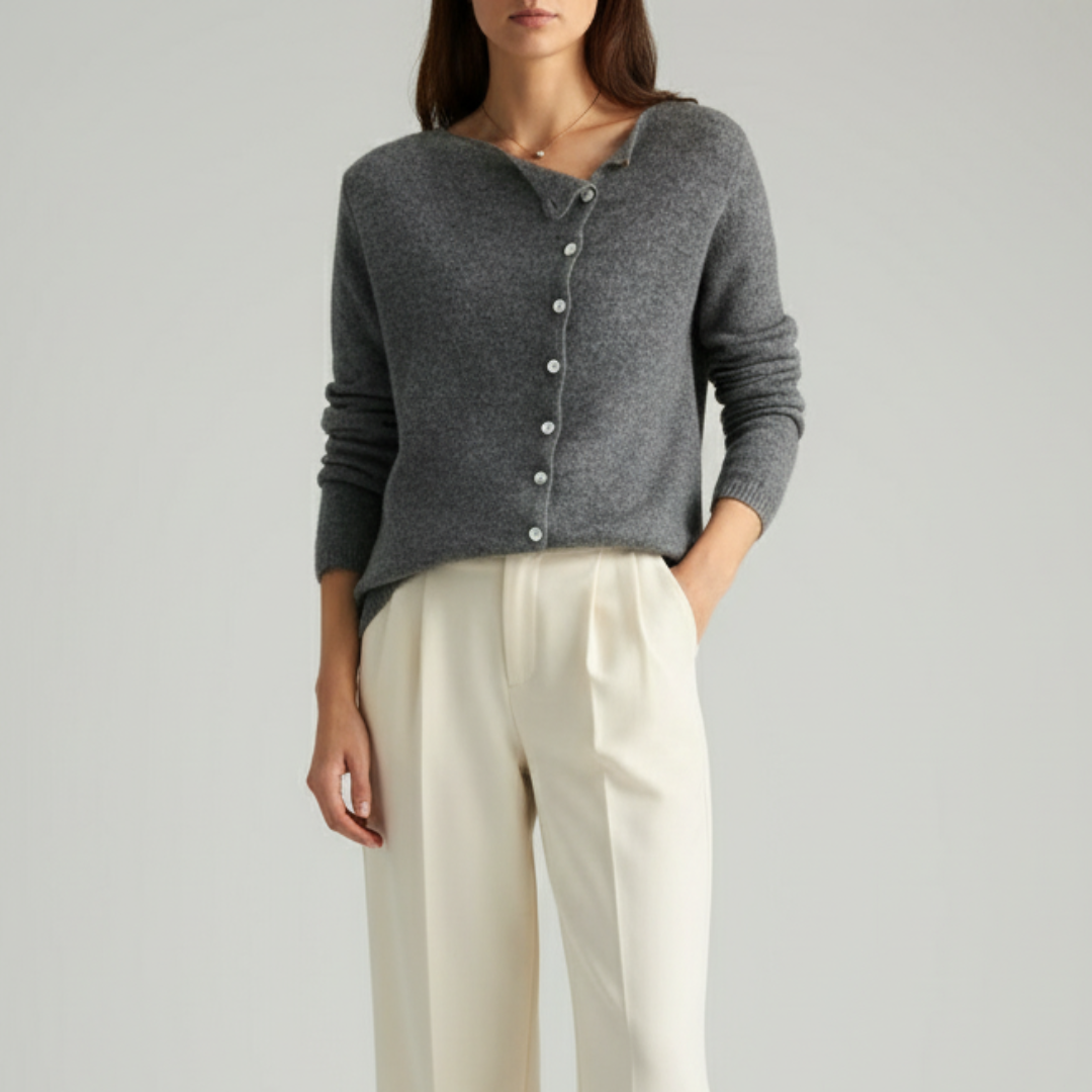 Penelope | Women Soft Knit Wool Cardigan Sweater