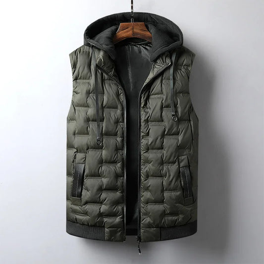 Lucero | Quilted Vest with Detachable Hood