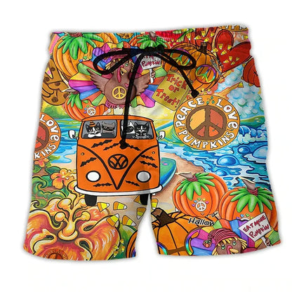 Carter | Printed Quick-Dry Swim Shorts